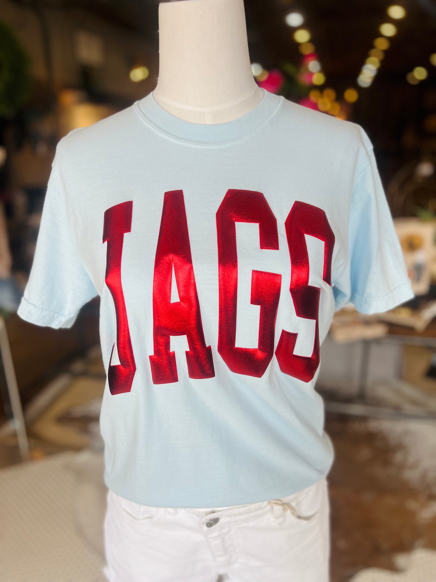 Metallic JAGS Tee