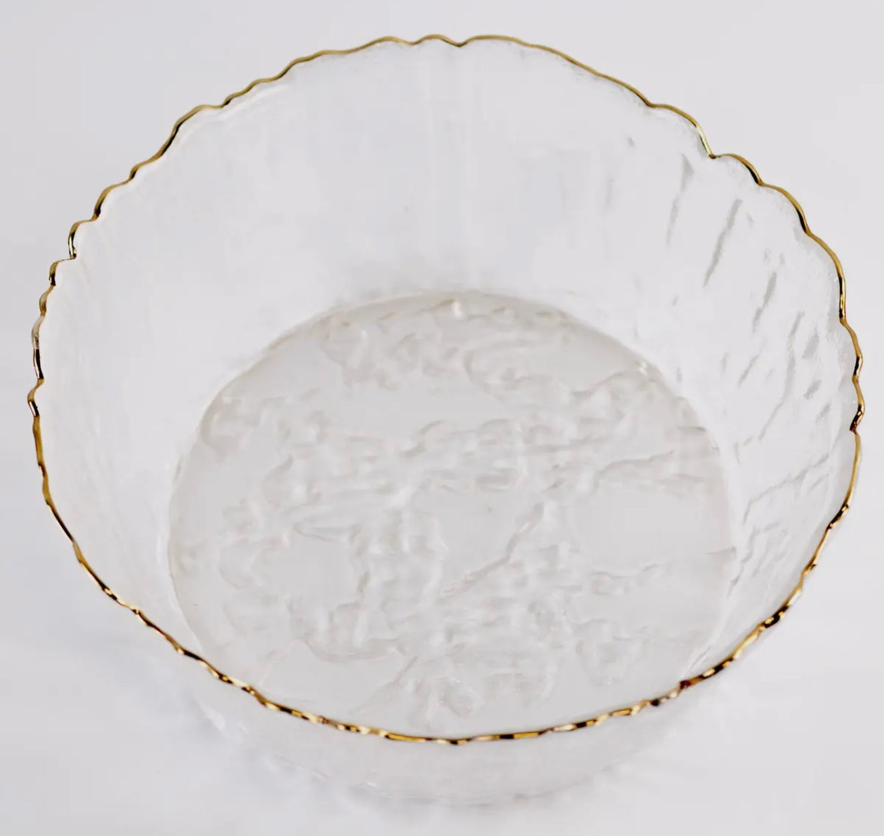 Marguerite Glass Serving Bowl