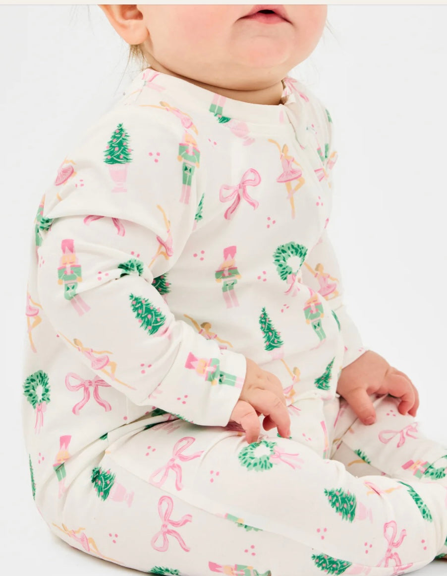 Baby Sugar Plum Dreams Onesie