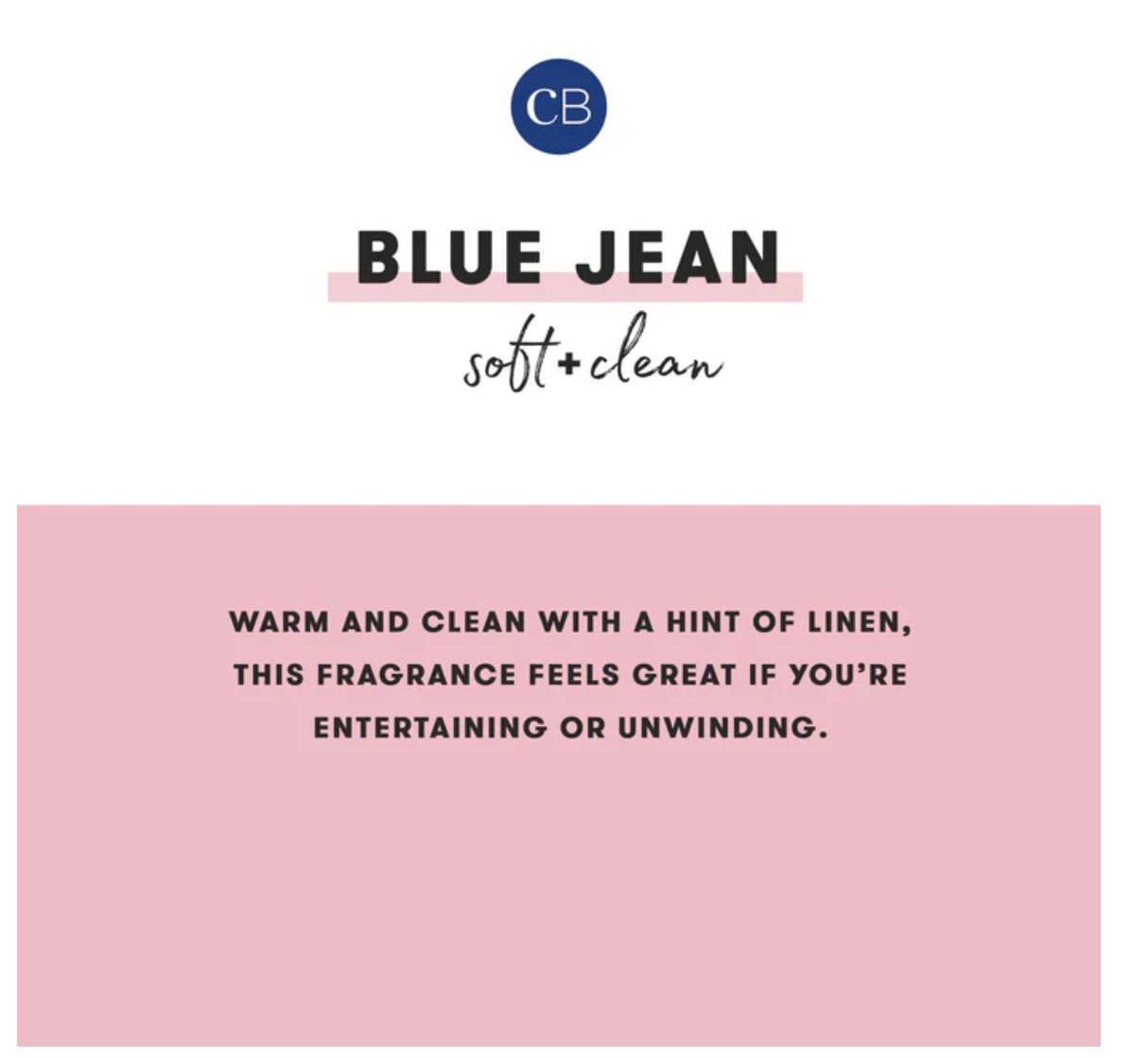 Blue Jean Inverted Mercury Jar