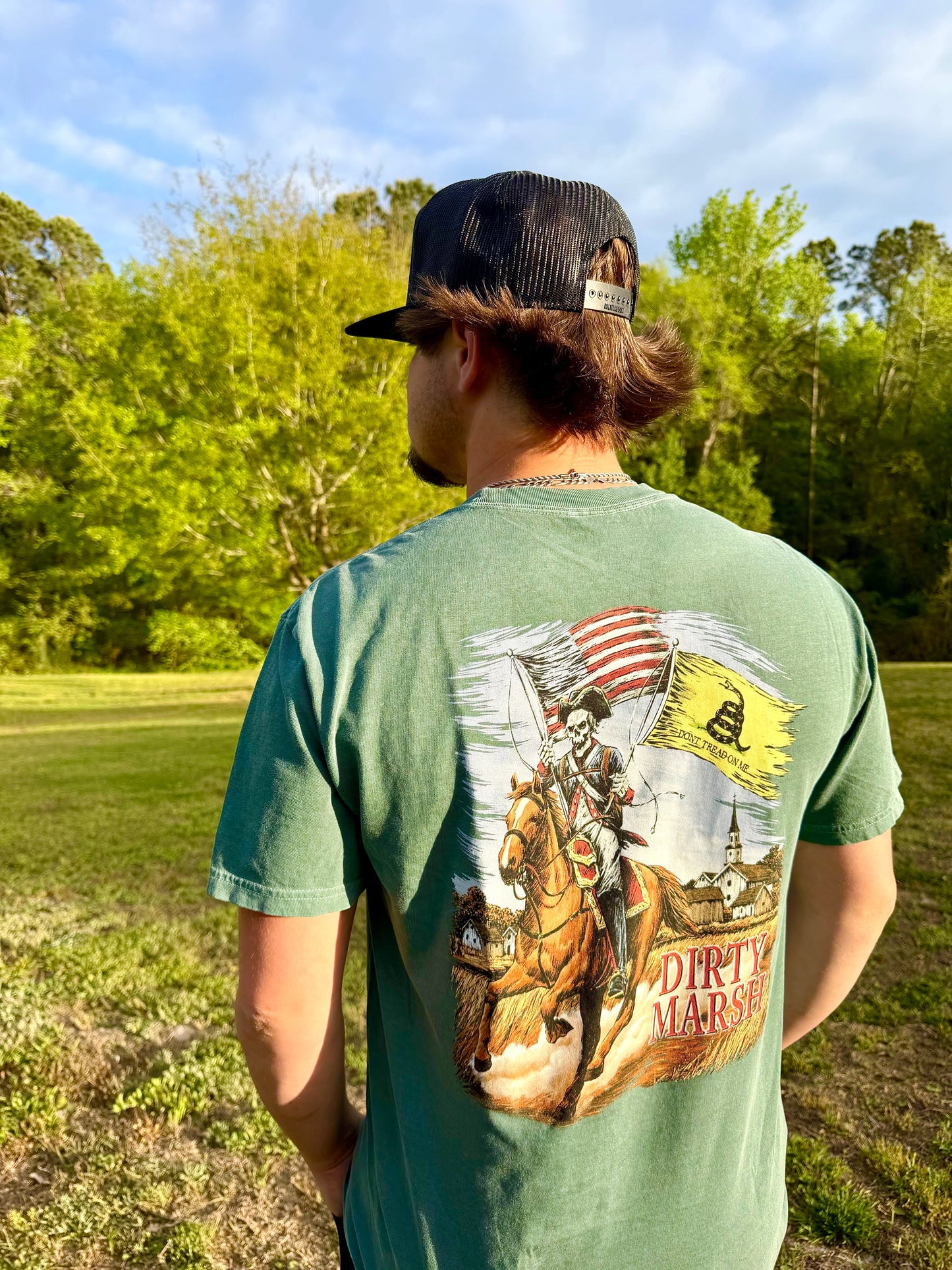 Patriot Skelly Tee