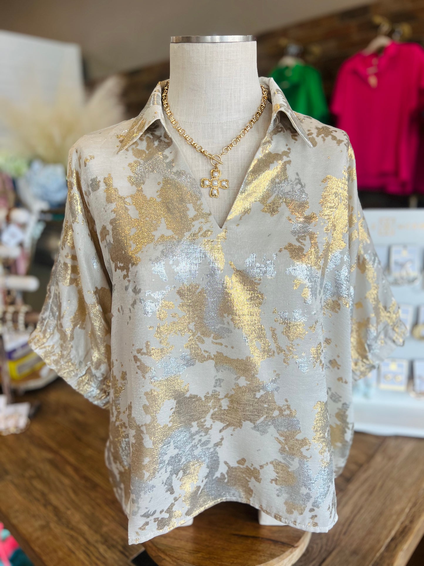 Summer Shimmer Top