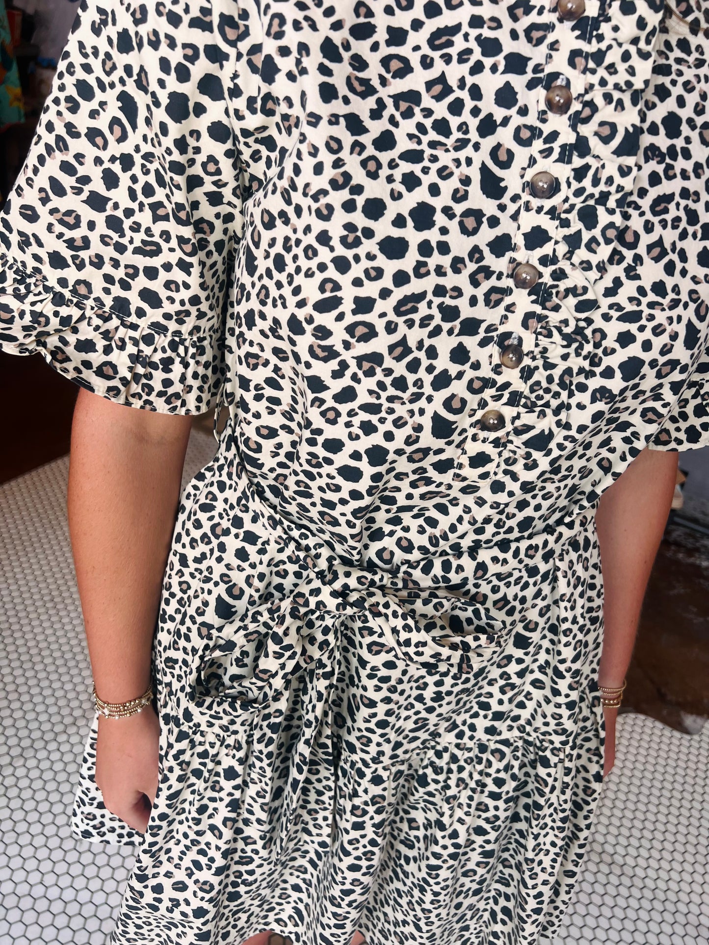 Twirly Leopard Dress