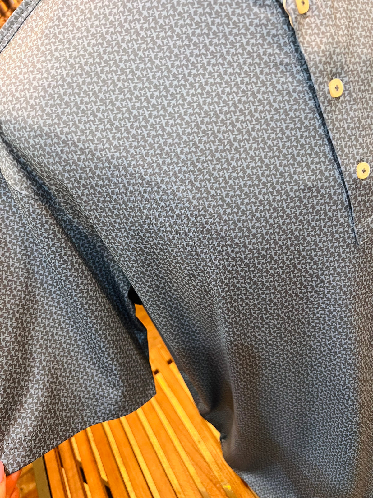 Flyaway Printed Performance Polo
