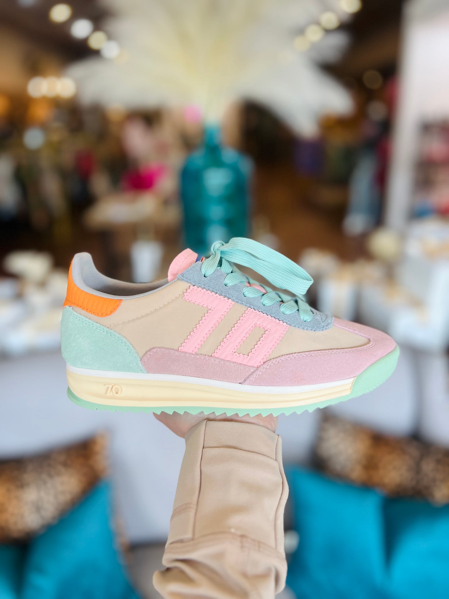 Barkley Multi Pink Green