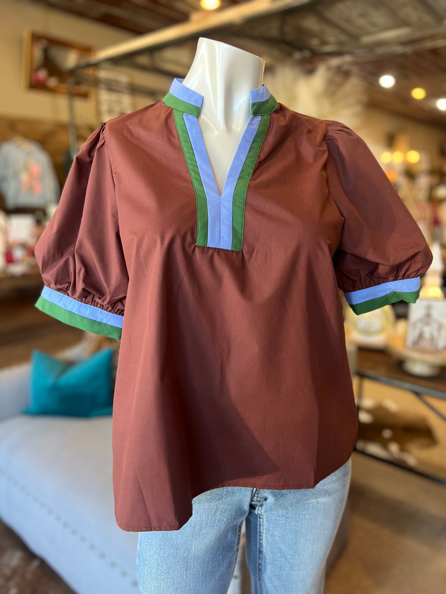 Chocolate w/a Twist Top