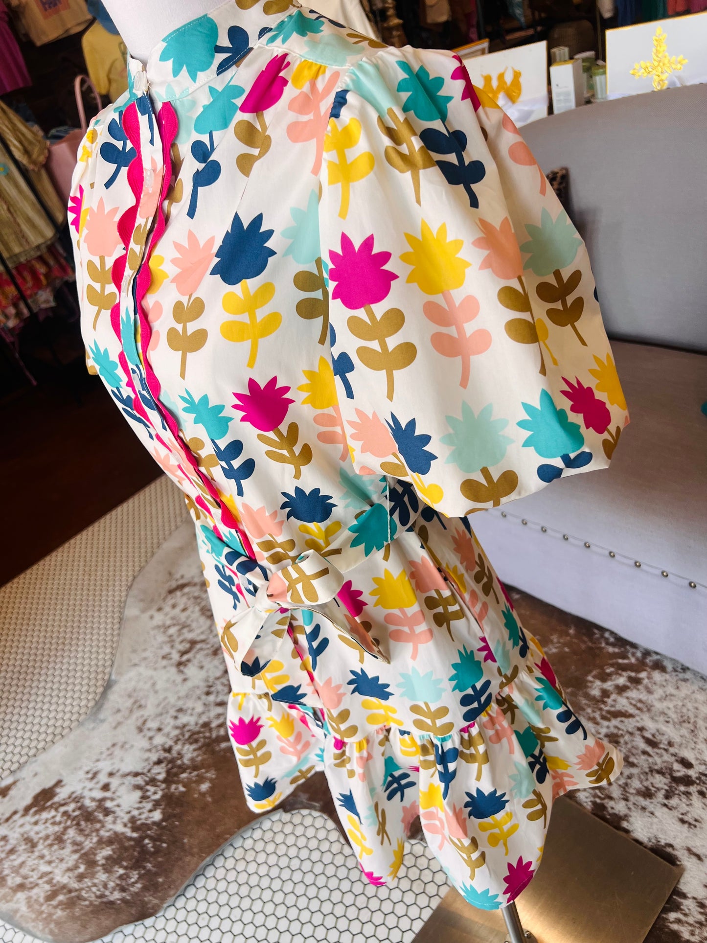 Tulips in a Row Dress