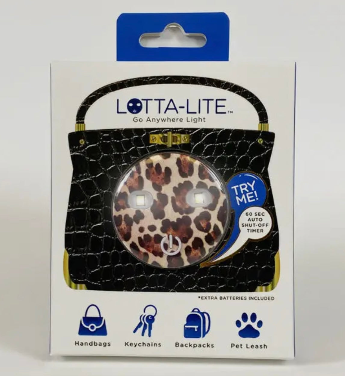 Cream Leopard Lotta-Lite