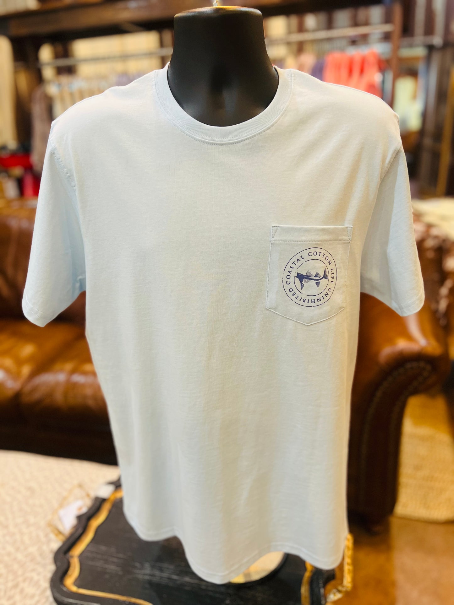Sky Blue Flag Tee