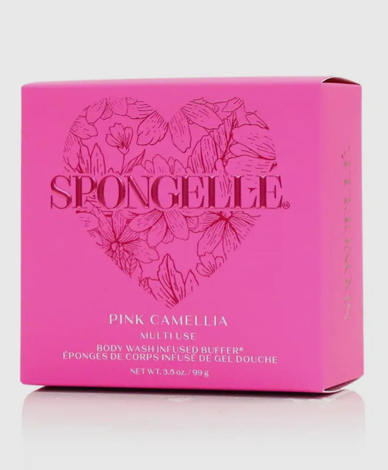 Pink Camellia Heart Buffer