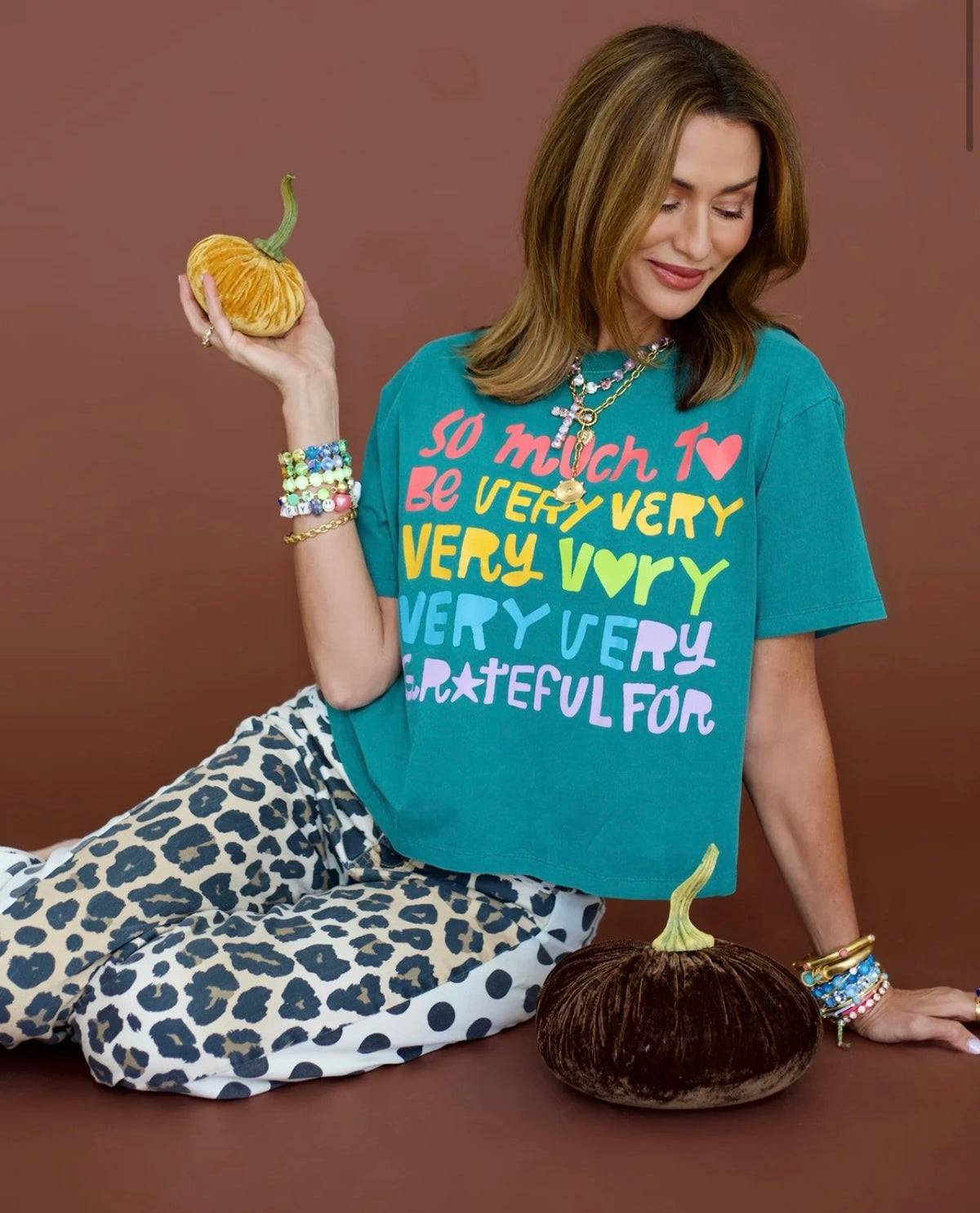 So Very Grateful Cropped Tee