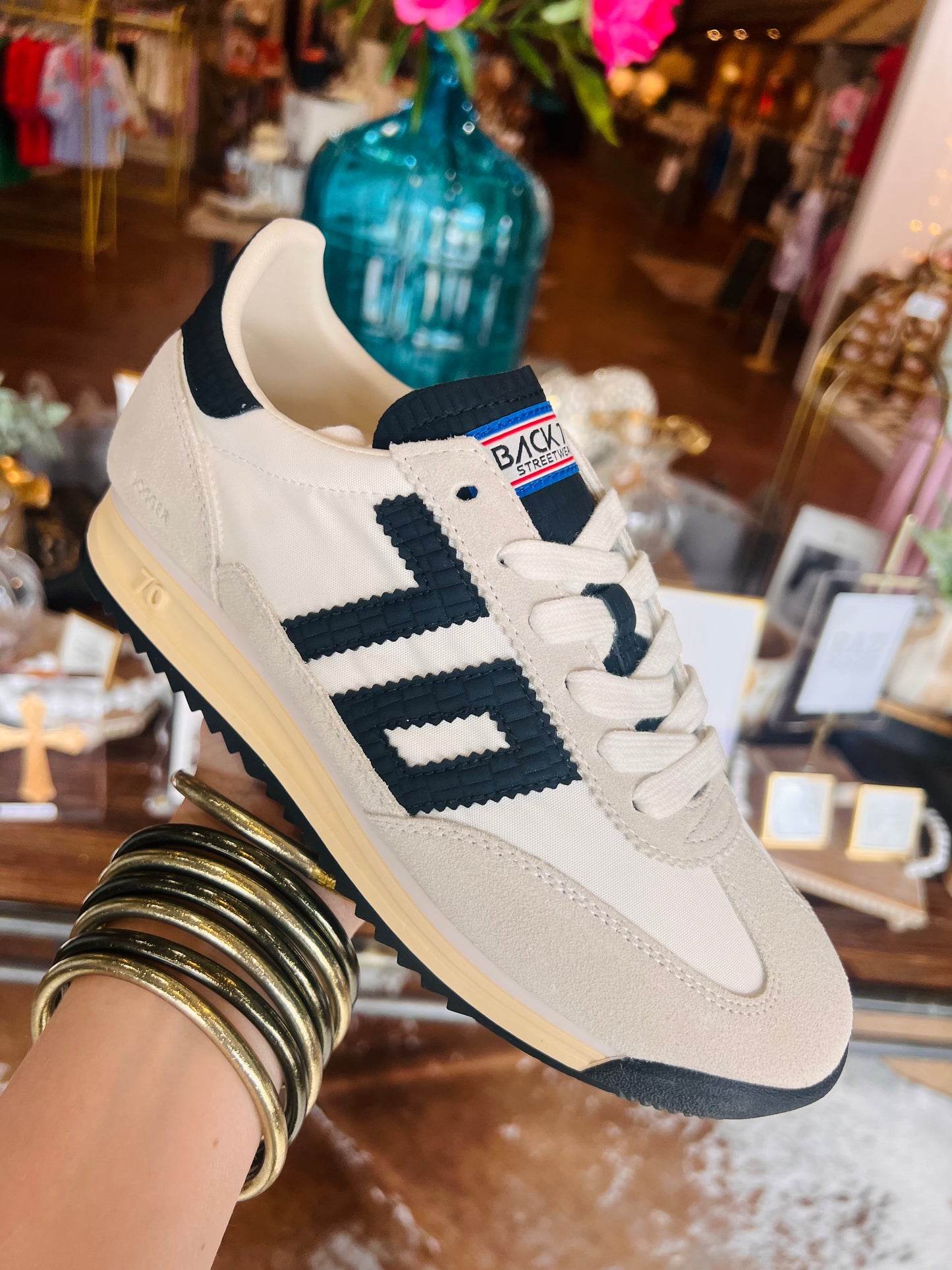 Barkley Jogger White/Black