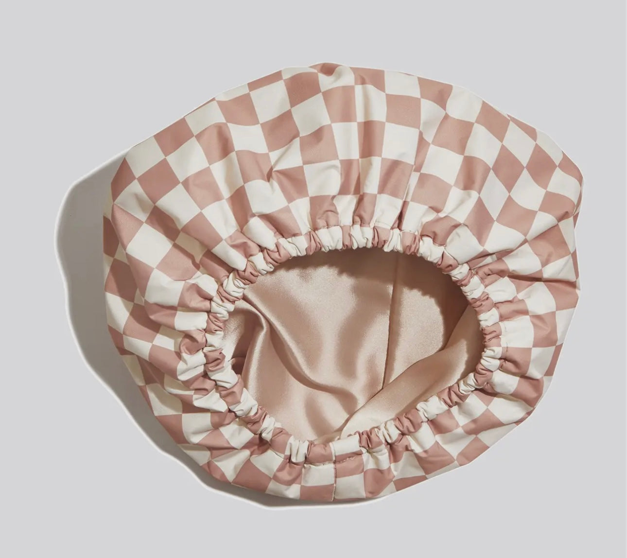 Satin Lined Shower Cap