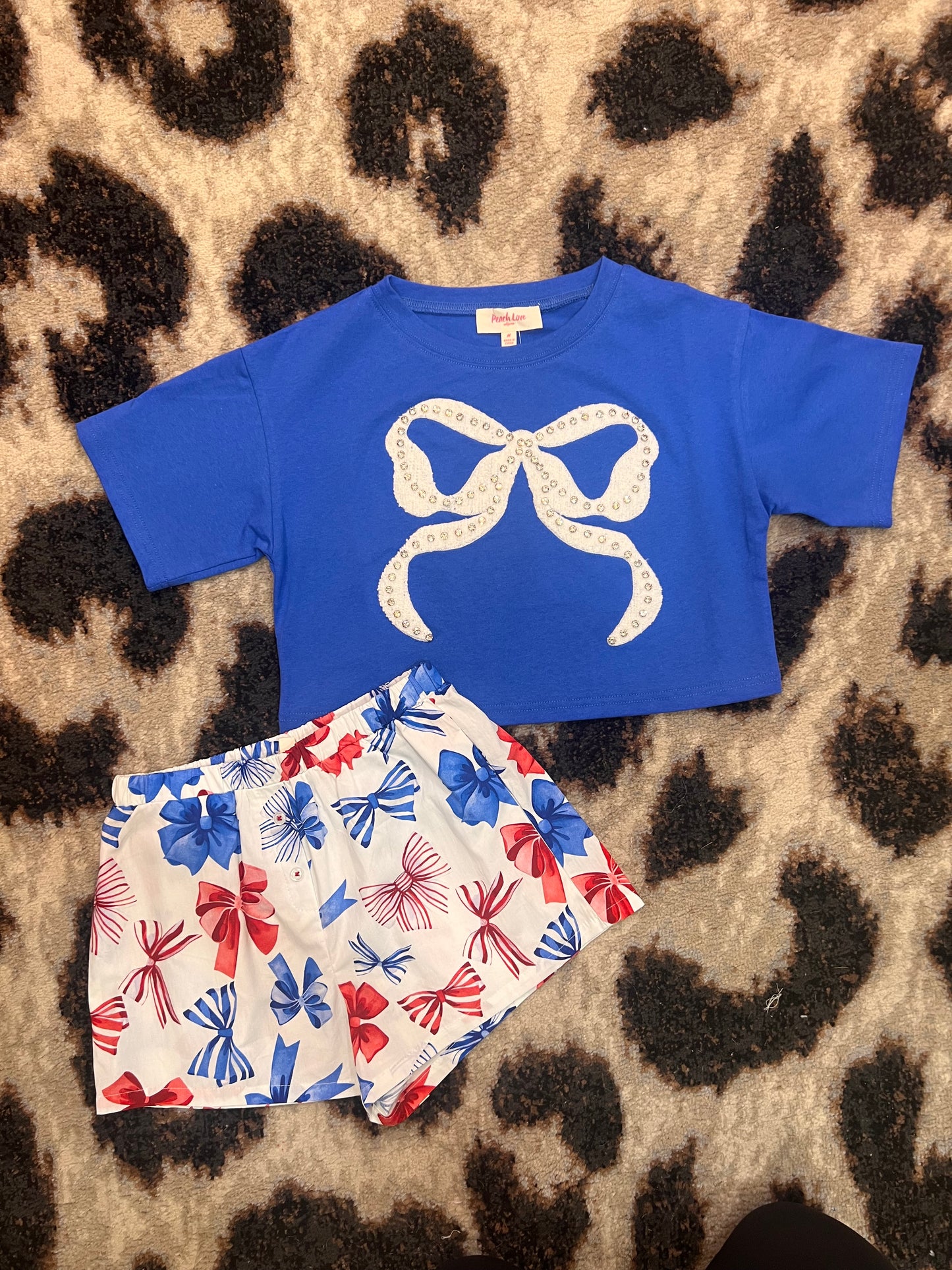 Bow Print Tween Boxers