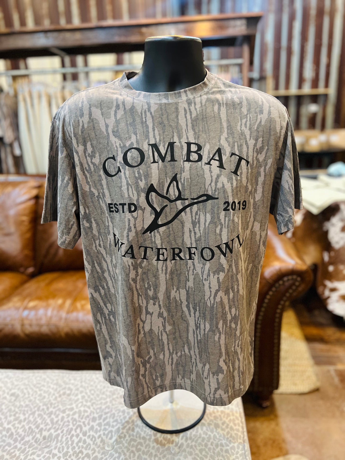 Bottomland Washed Out Logo Tee