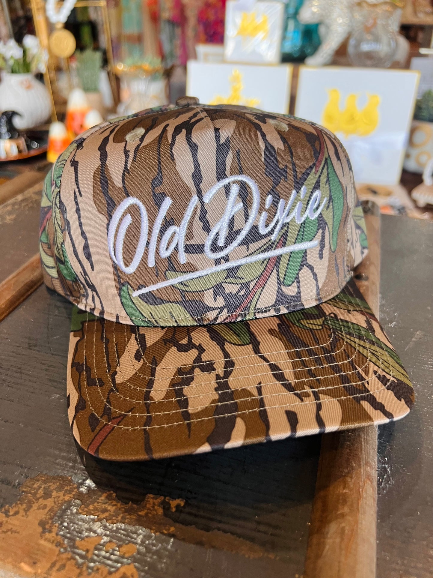 Old Dixie Greenleaf Logo Hat