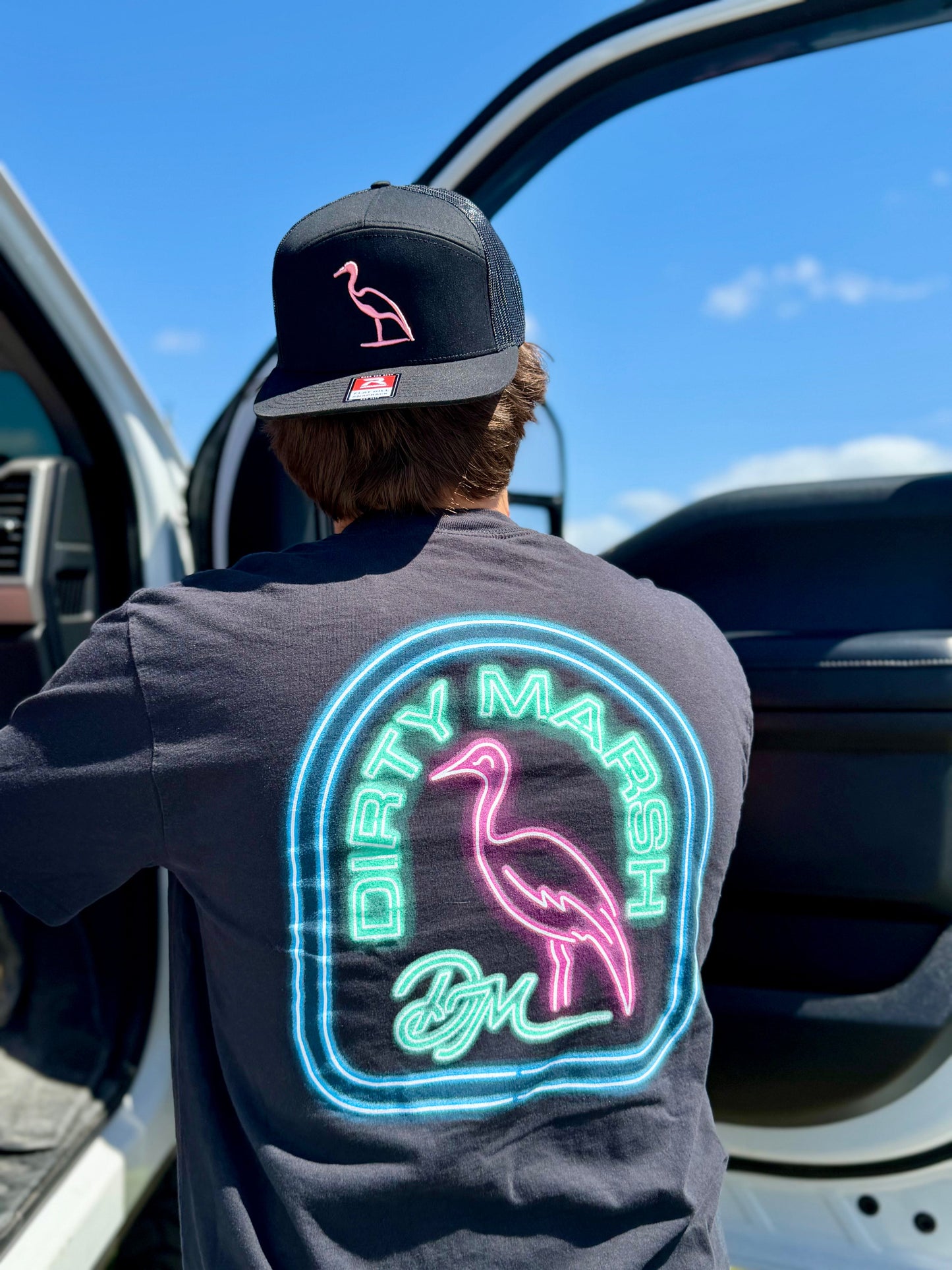 Tombstone Neon Black Tee