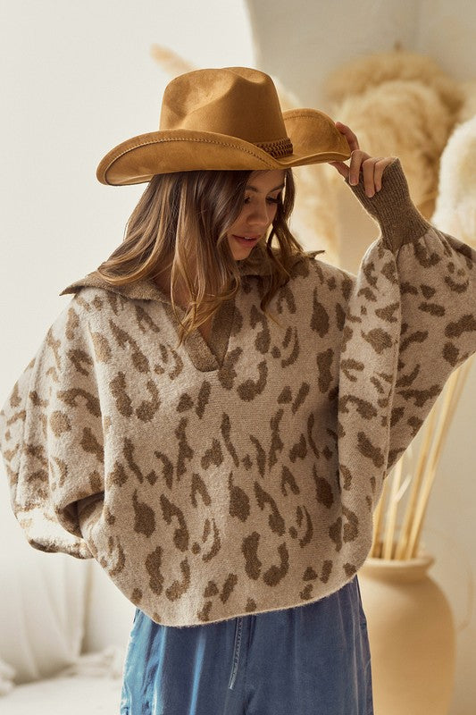 Balloon Sleeve Sweater