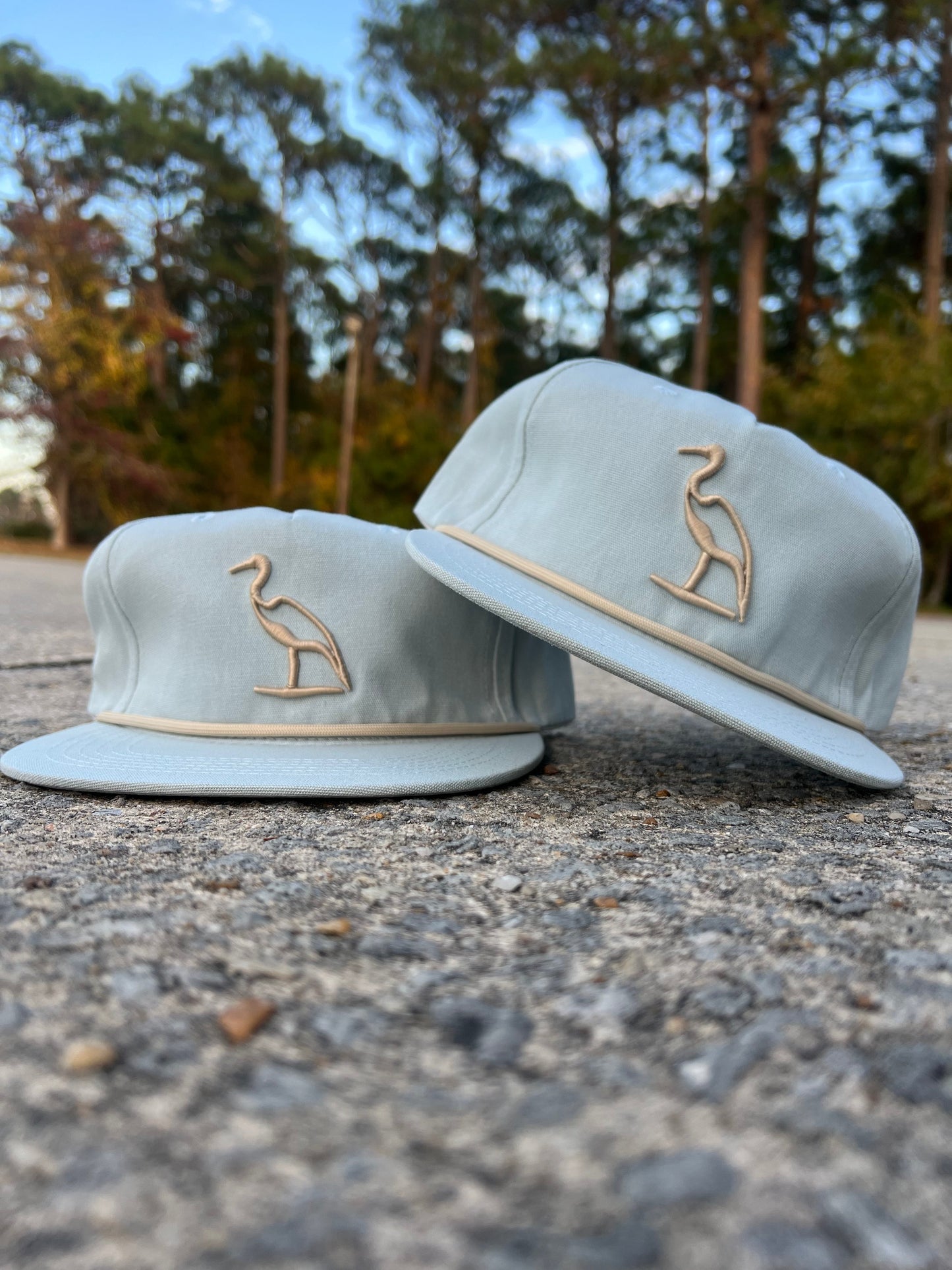 Goat Rope Heron Embroidered Hat