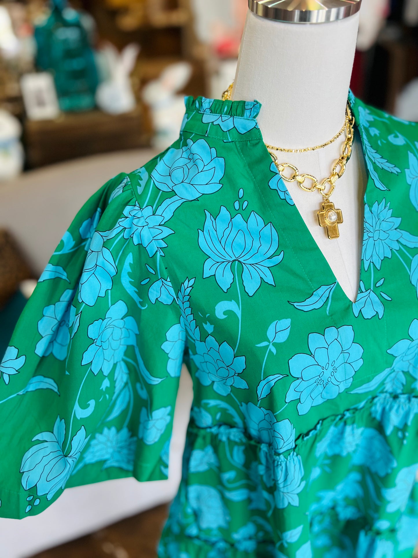 Waterlily Floral Dress