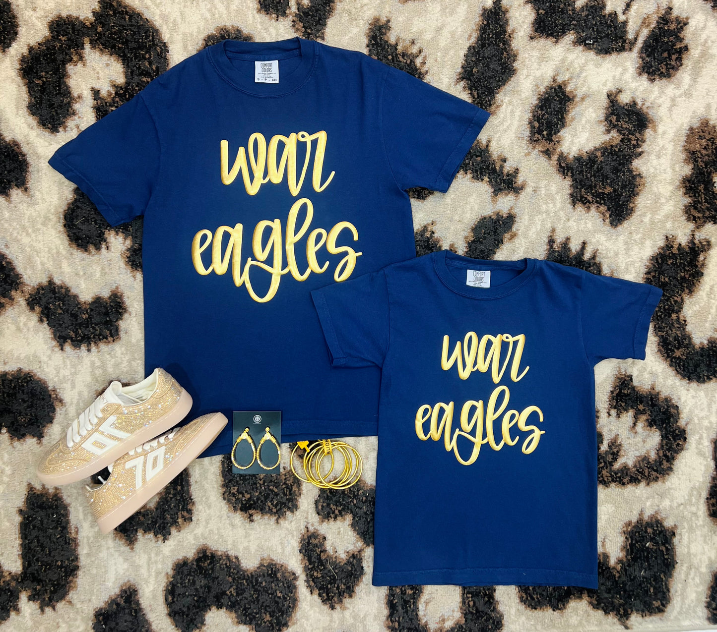 Metallic War Eagle Tee