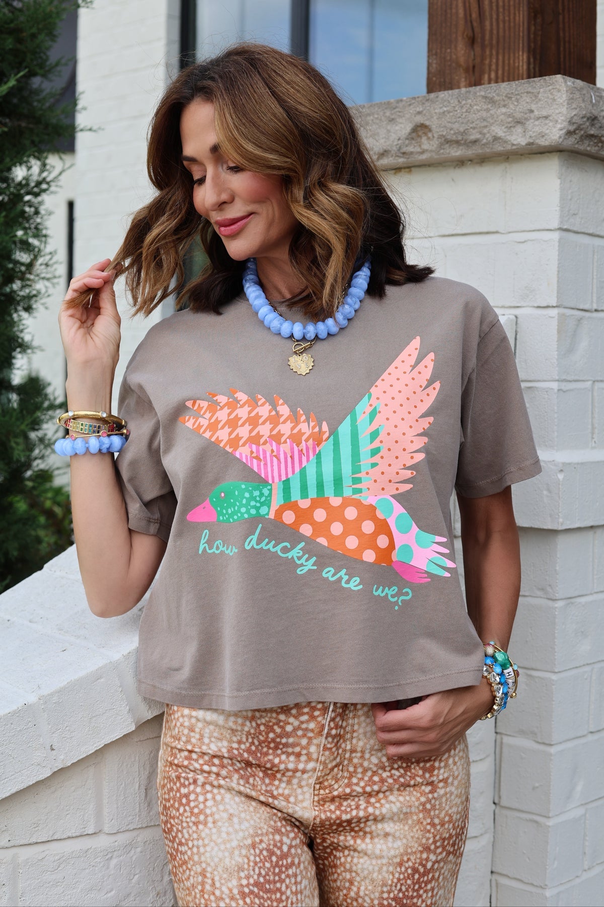 How Ducky Are We Cropped Tee