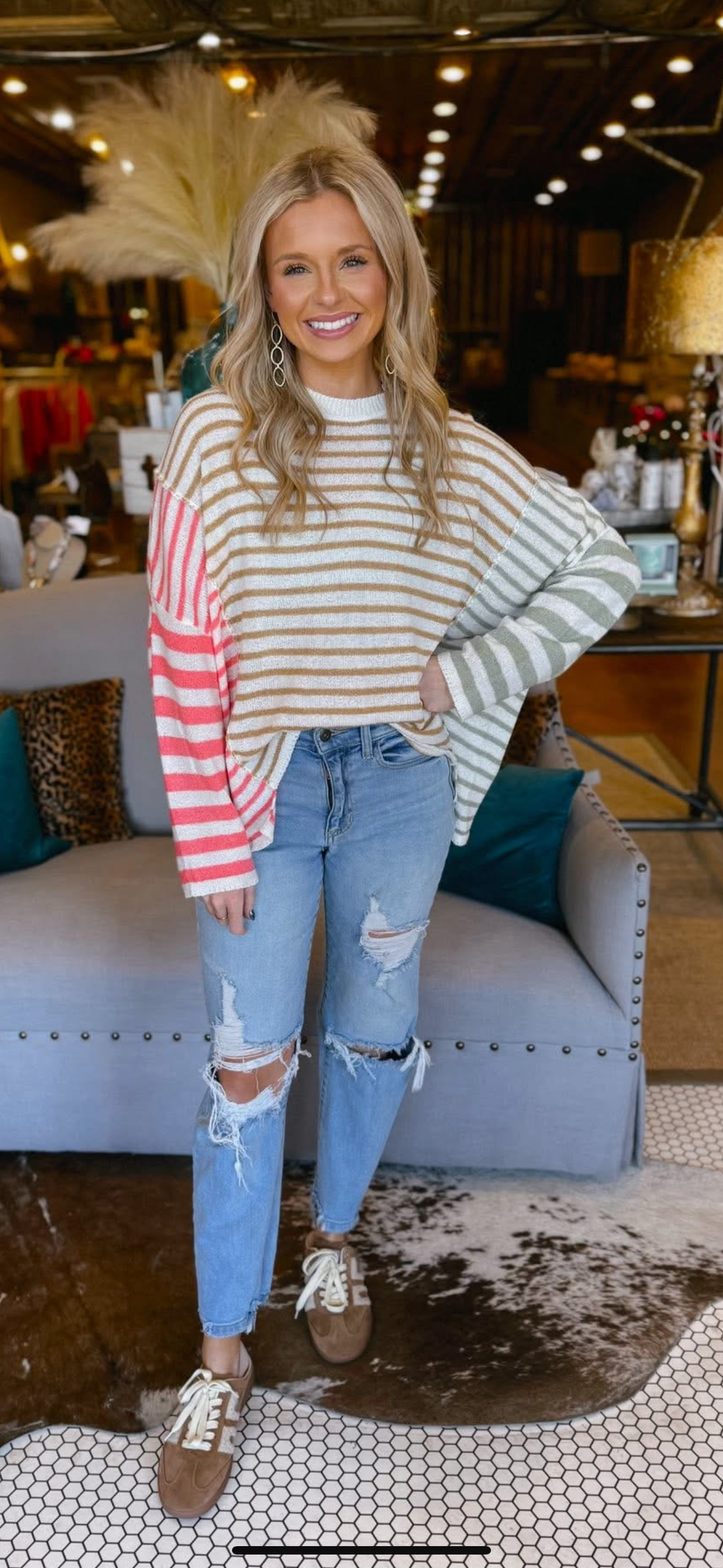 Sweet Stripes Sweater
