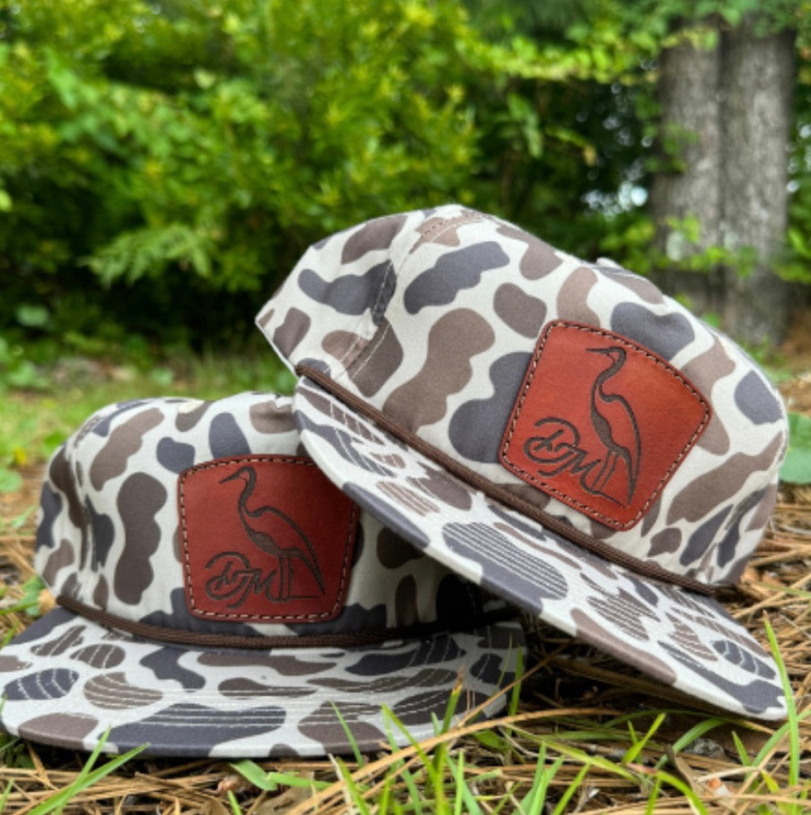 Backshore Leather Patch Hat