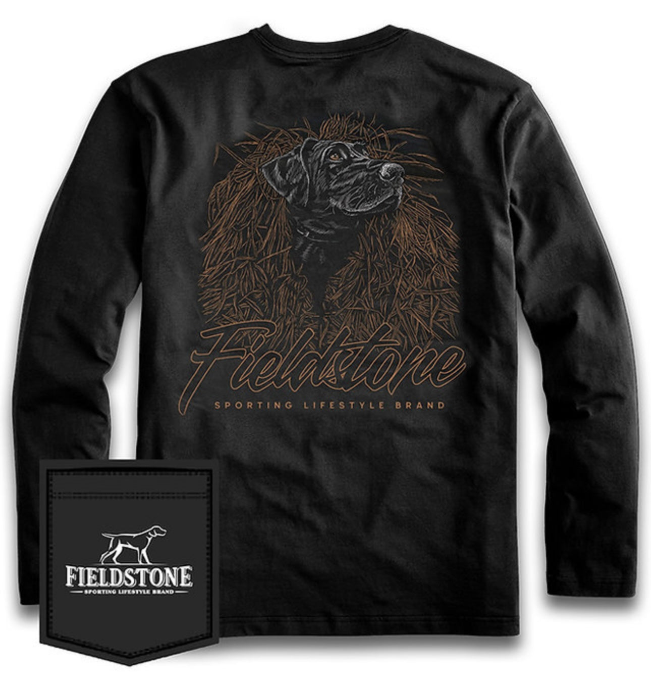 Black Lab Blind L/S