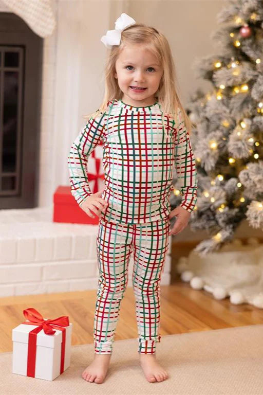 Toddler Plaid PJ's