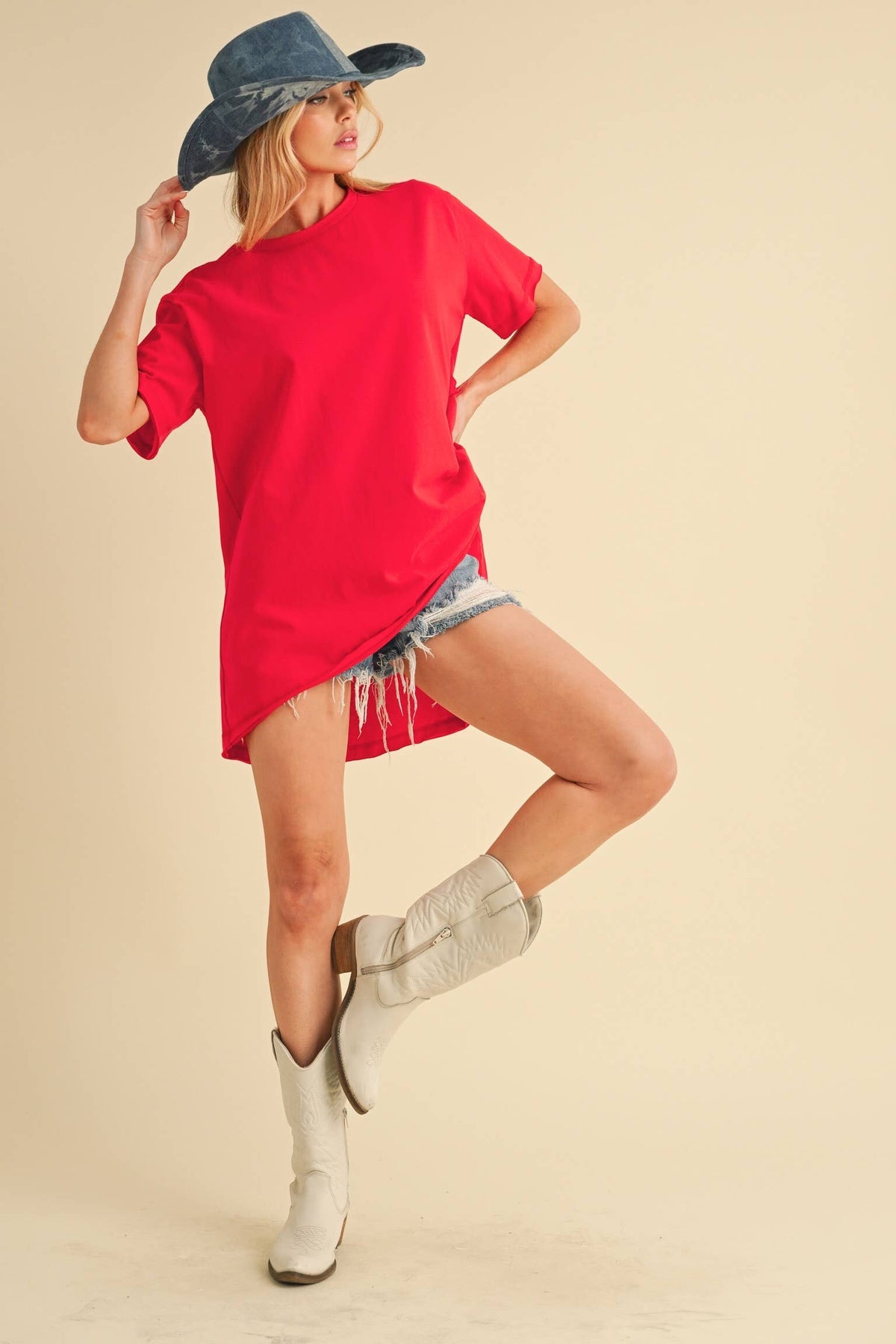 Dacie Oversized Boyfriend Tee