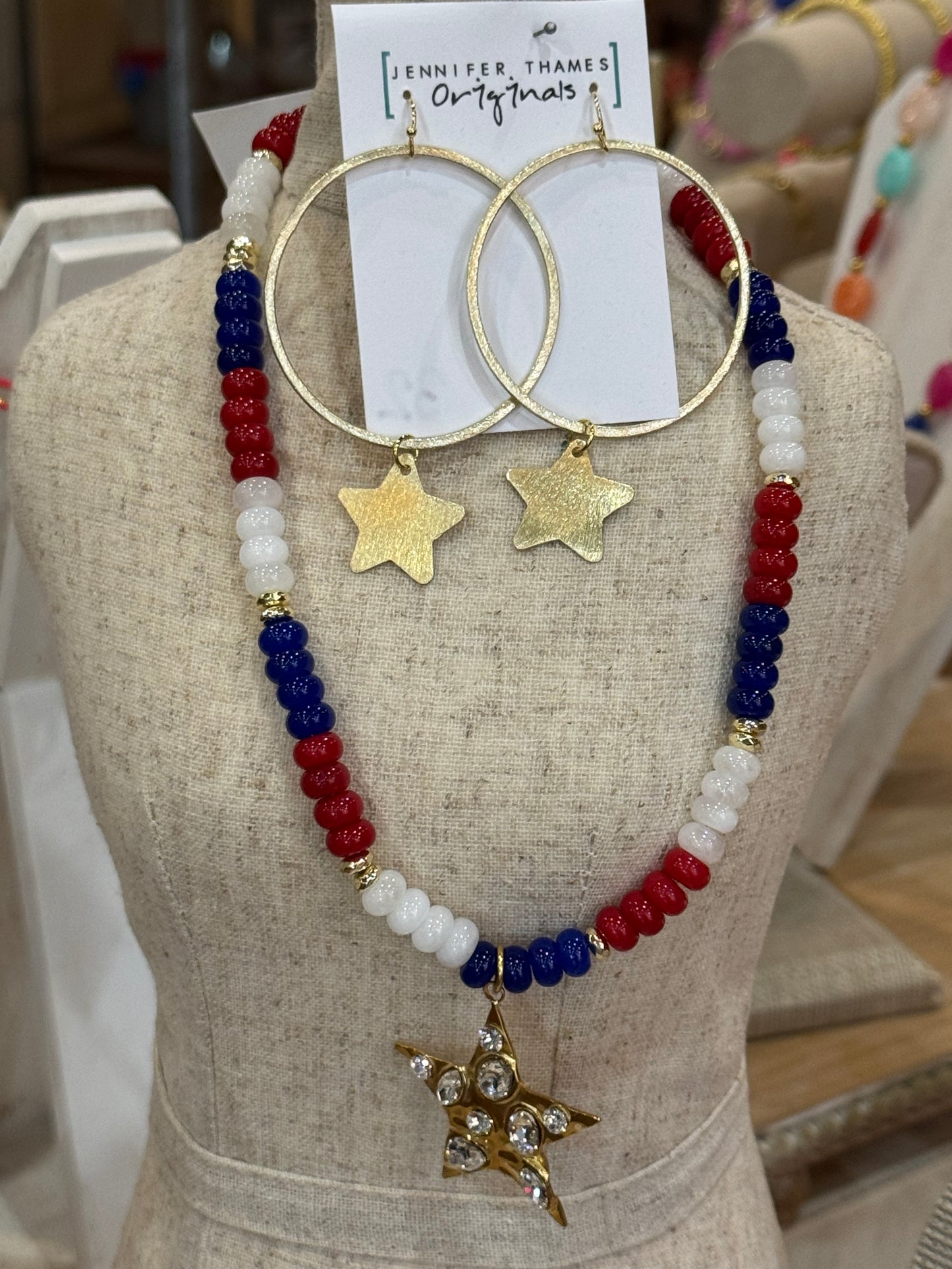 JTO American Sparkle Necklace