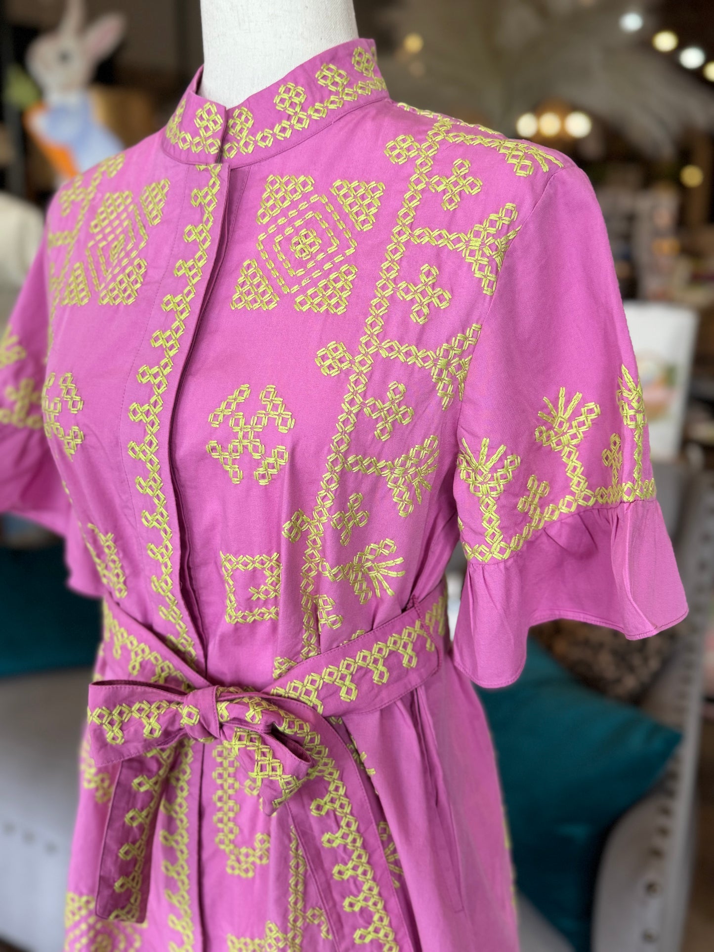 Cross Stitched Dress