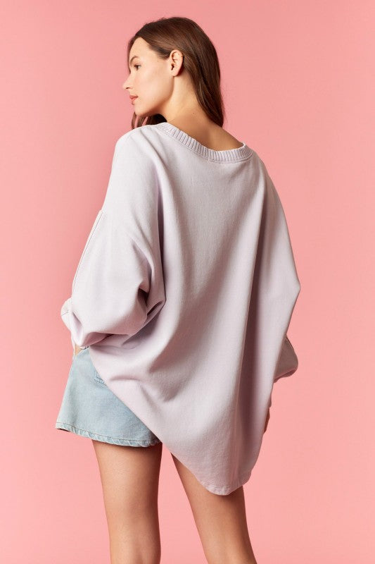 Mineral Washed Terry Tunic