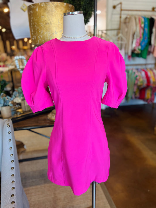 The Pink Statement Dress