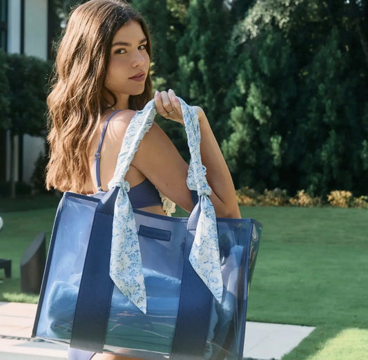 Navy Twilly Jelly Tote