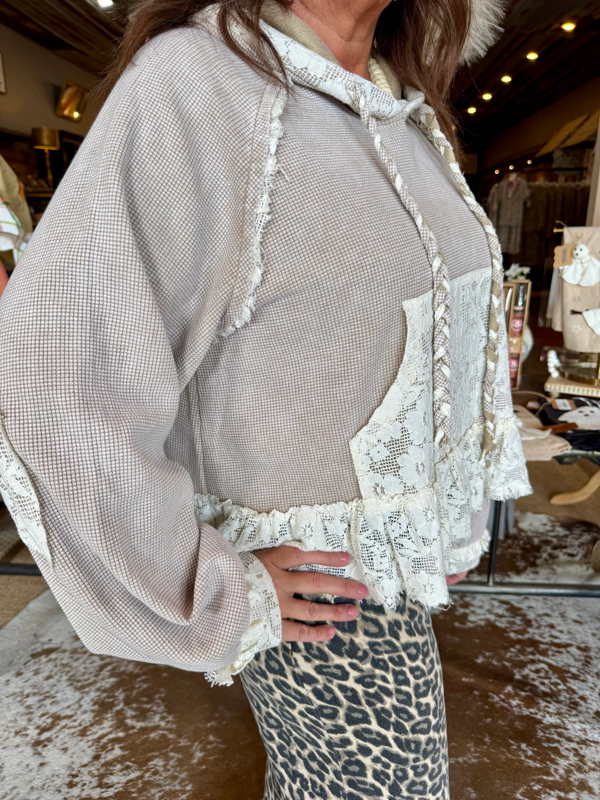 Sweet Lace Hoodie