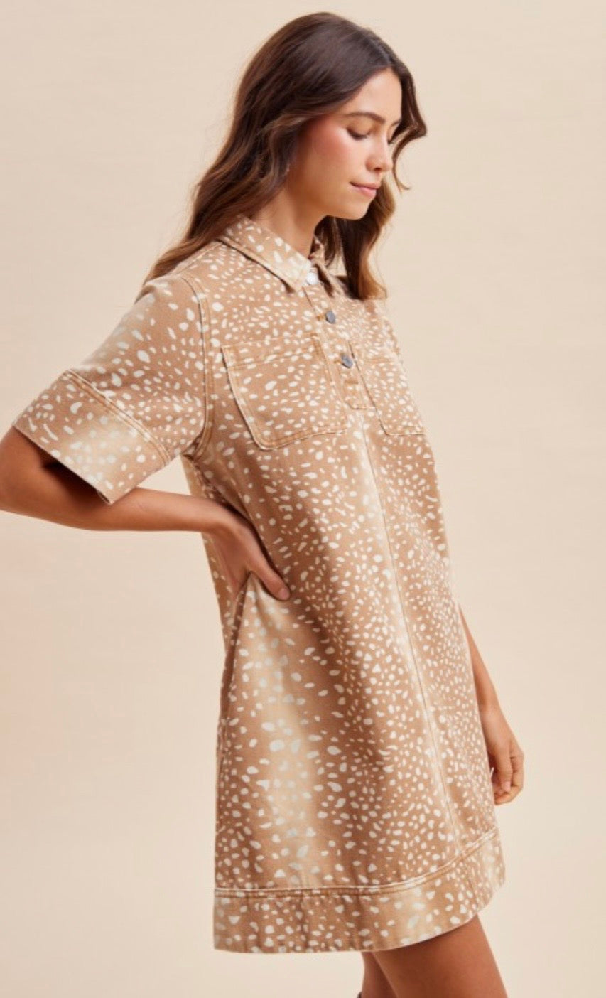 Denim Fawn Dress