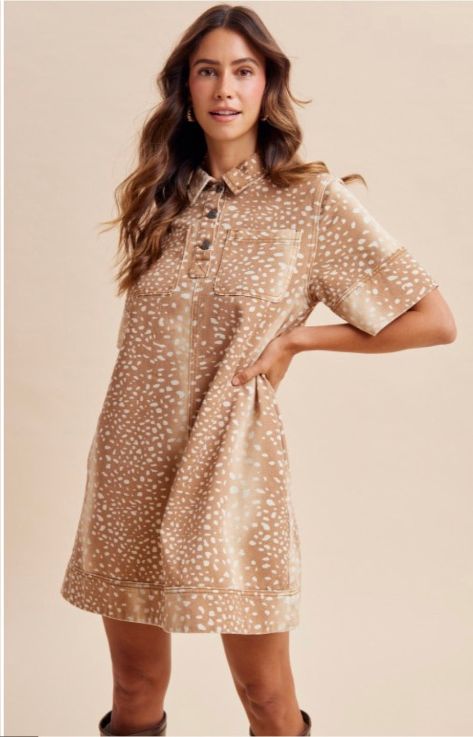 Denim Fawn Dress