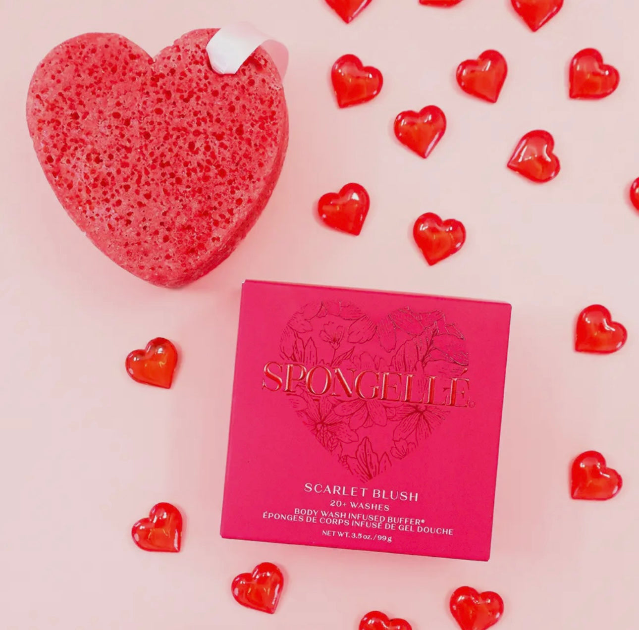Scarlet Blush Heart Buffer