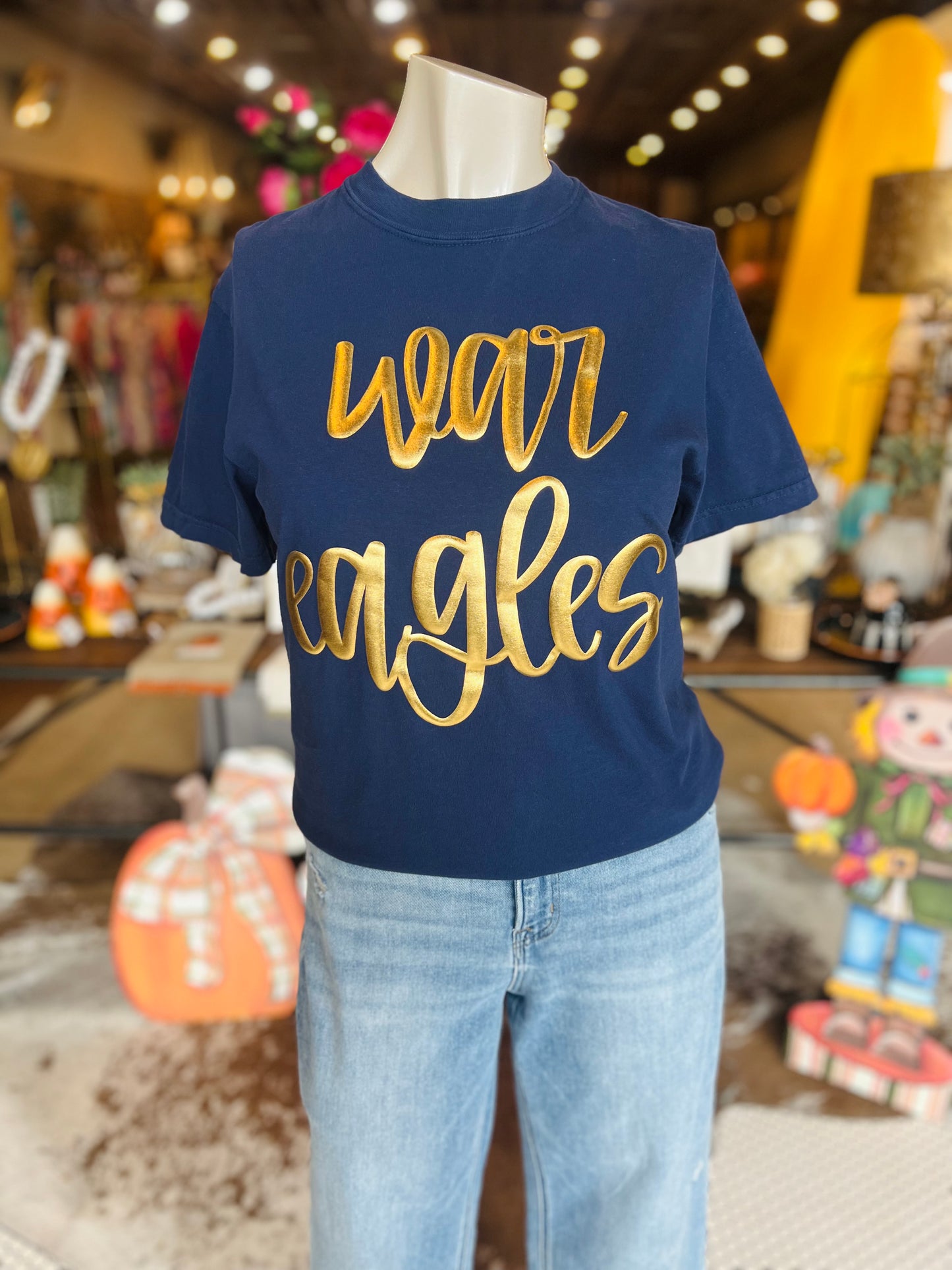 Metallic War Eagle Tee
