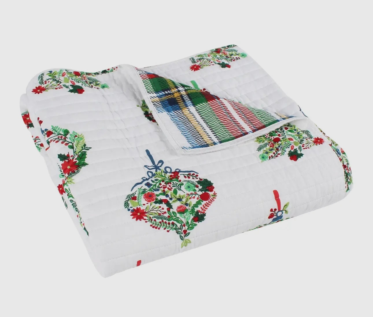 Merry & Bright Quilted Throw