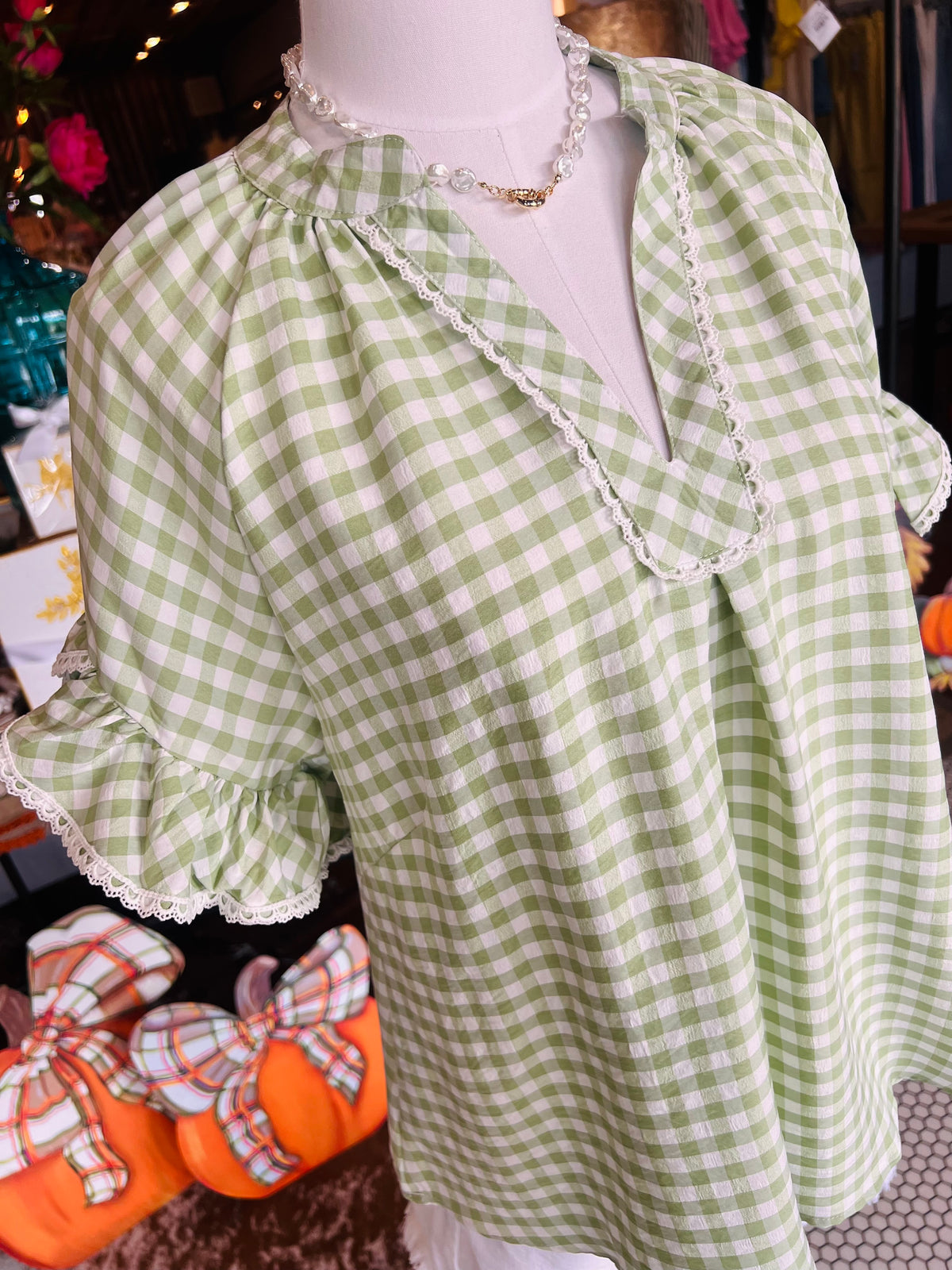 Sweet in Sage Top