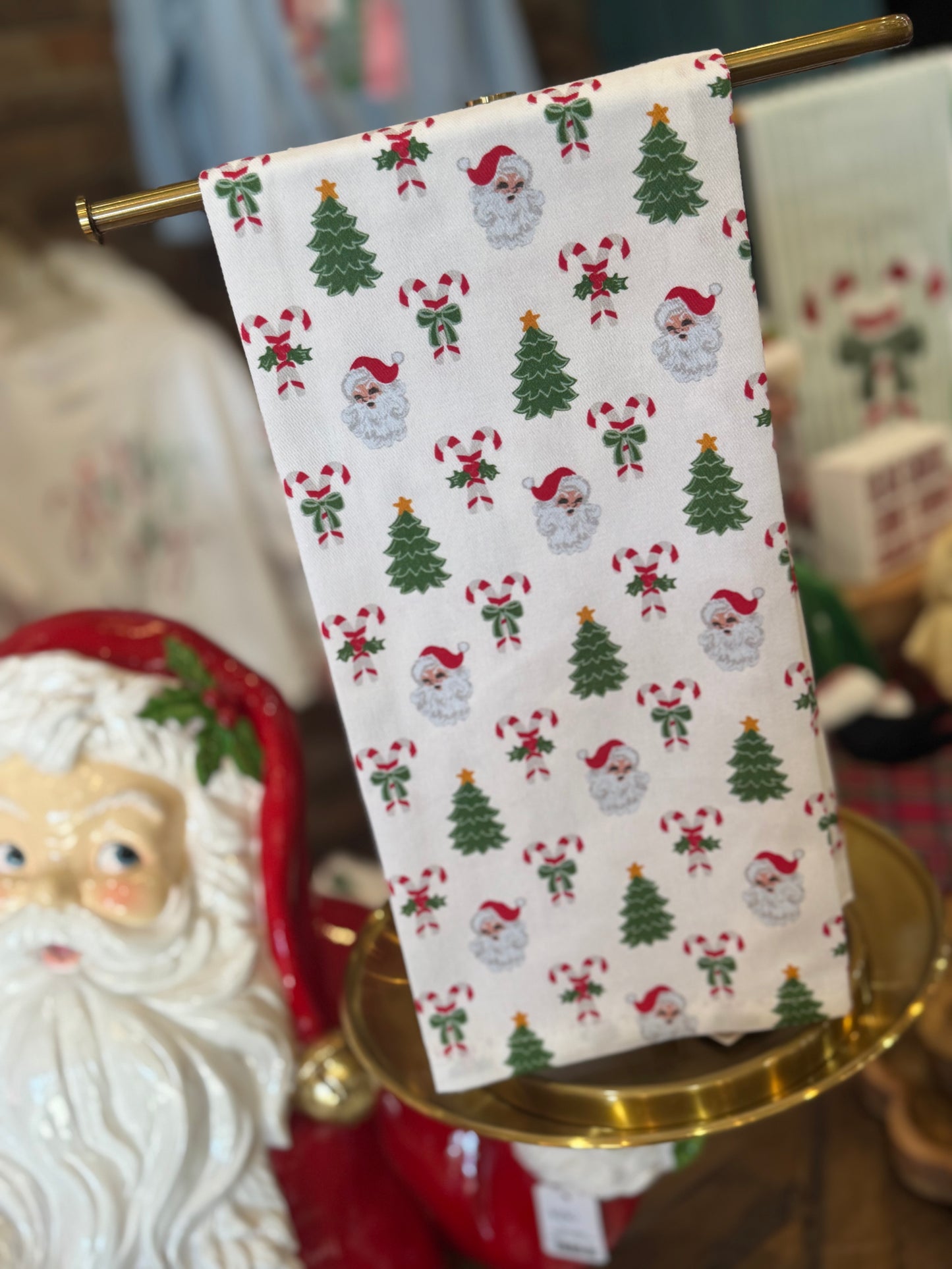 Peppermint Pine Tea Towel