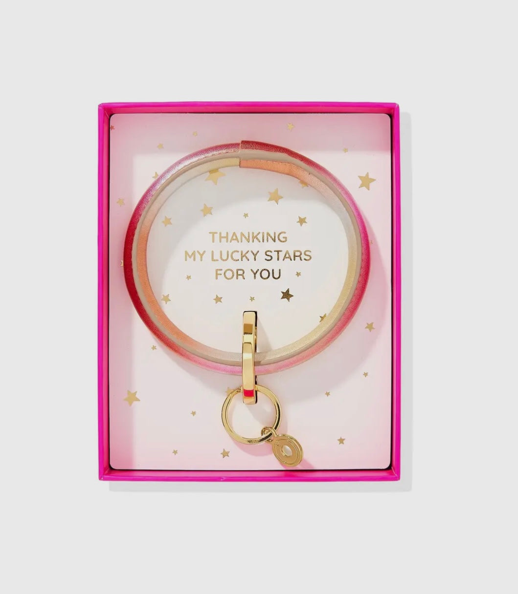 Leather Big O® Key Ring