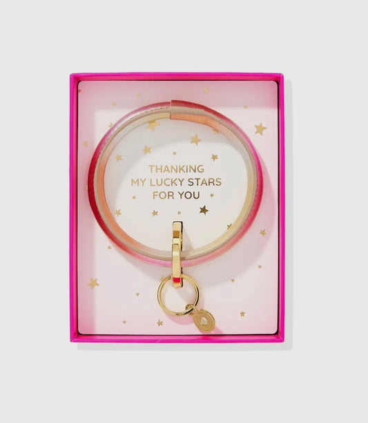 Leather Big O® Key Ring