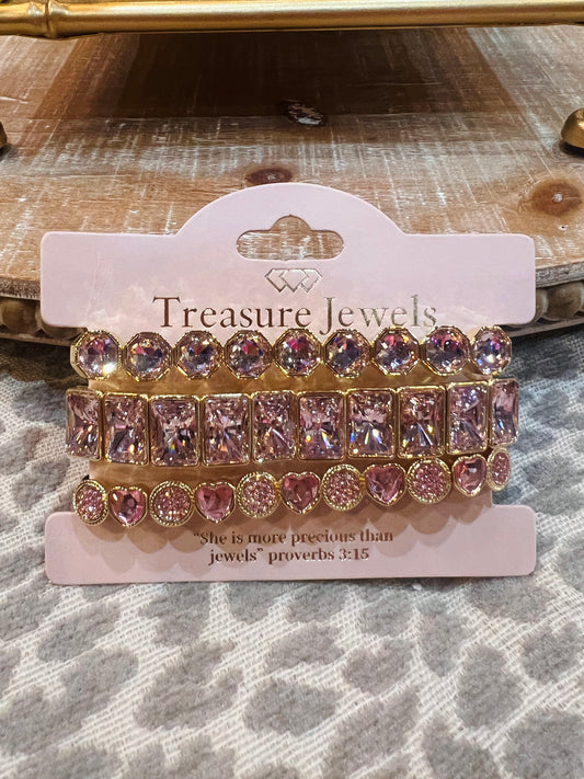 Pink in Love Stack Set