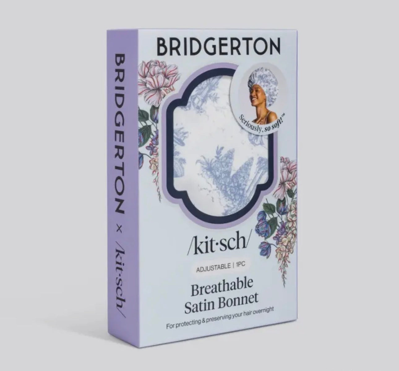 Bridgerton x Kitsch Satin Bonnet