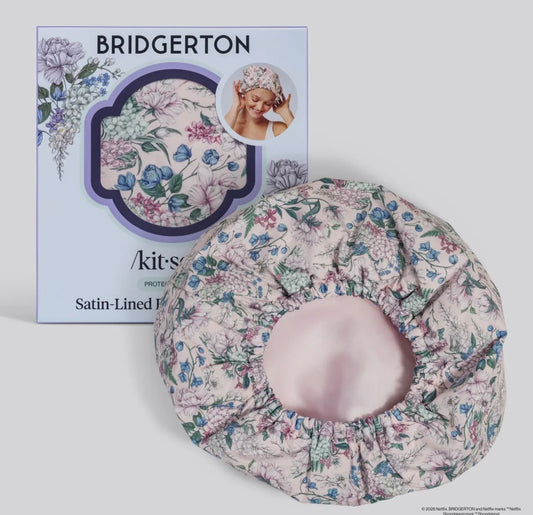 Bridgerton x Kitsch Shower Cap