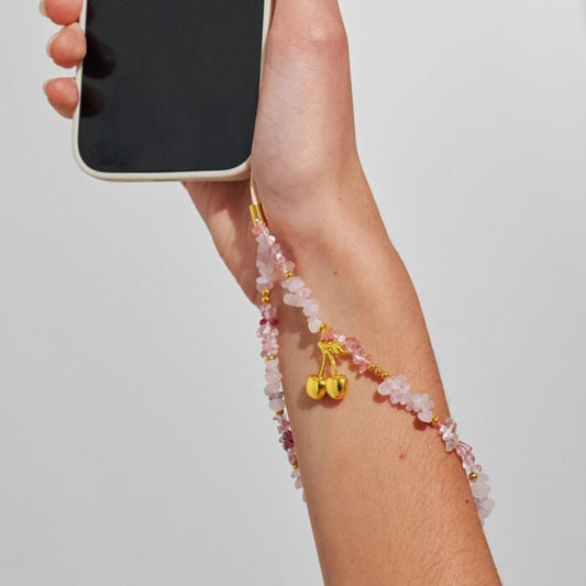 Cell Phone Charm-Cherry